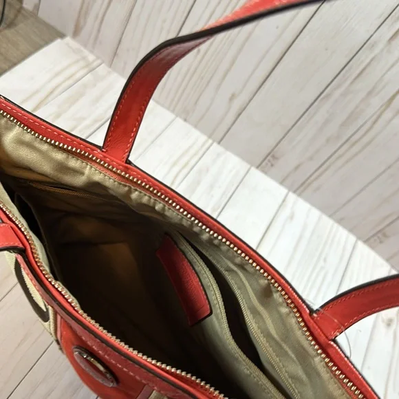 NWT - Coach Signature zip top tote - Picture 7 of 10